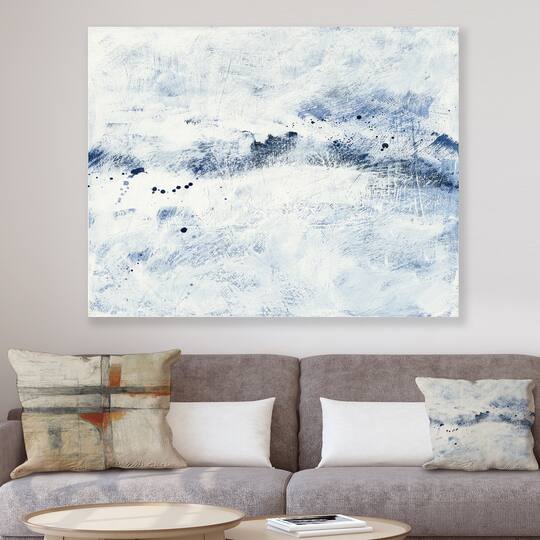 Designart - Blue Wipe Out